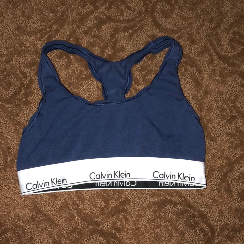 Calvin Klein blue bra